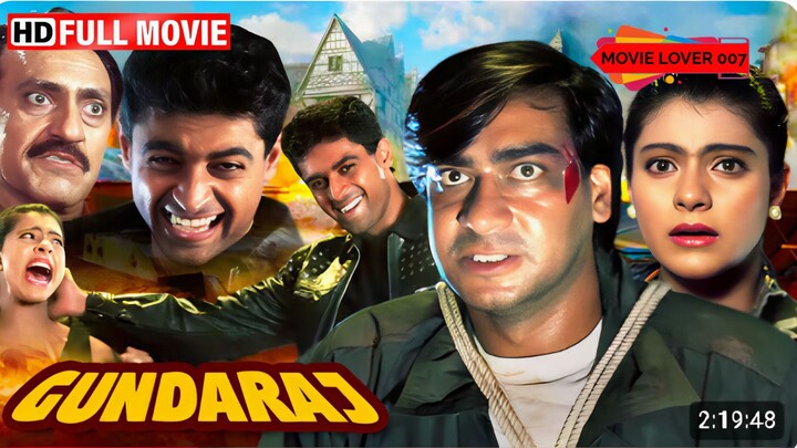 Ajay Devgn & Kajol Superhit Movie | Gundaraj - FULL Movie | Mohnish Bahl , Asrani, Mohan Joshi