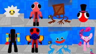 How to find 8 New Morphs - RAINBOW FRIENDS MORPHS -  (Smiling Critters Update) ROBLOX