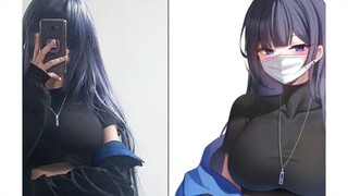 [Introduction to the artist] BIYA, an illustrator who can cosplay, I draw myself?