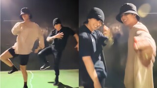 Naik kereta terakhir! Jeon Jungkook & Kim Mingyu Seventeen - Tantangan Son Goku
