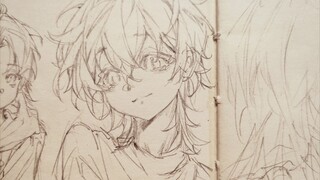 【ขั้นตอนการวาดด้วยมือ】อ๊ะ-เอ่อ-ไม่มีเวลาวาดเลย