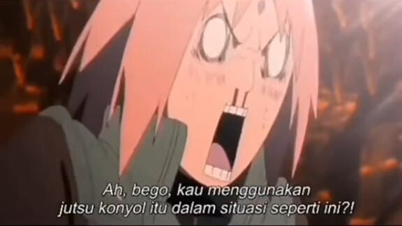 naruto x sasuke sakura pun terdiam