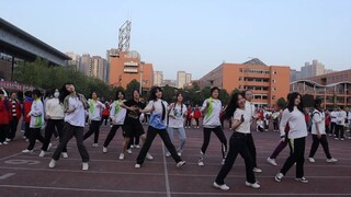 [Tarian Acak] Tarian acak pertama Sekolah Menengah Xi'an di Provinsi Shaanxi 230408