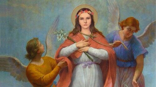 Saint Philomena cartoon story