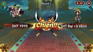 Hải Tặc Đại Chiến - KÈO ĐẤU TOP 16 CUỘC ĐỐI ĐẦU GIỮA &quot;LUFFY N.W(TIME SKIP)  VS LUFFY BM(GEAR 4)&quot;