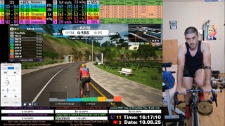 Zwift Cycling Workout 10.08.2025