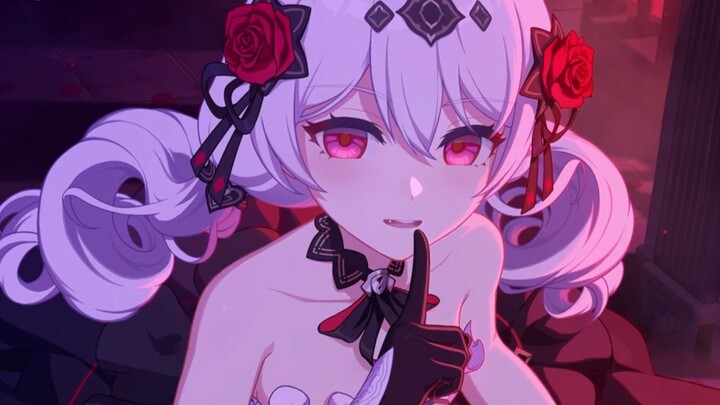 This tsundere voice acting is so on point! Pouting and being cute under the moon—so adorable!
