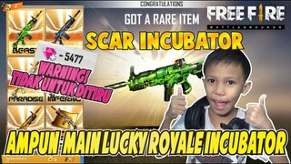 BELI SCAR INCUBATOR  BEAST TERBARU HABIS BANYAK DIAMOND! AUTO MISQUEN WKWK - GARENA FREE FIRE