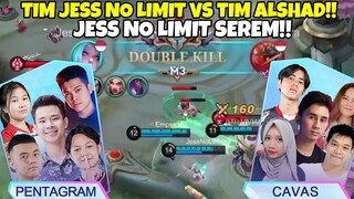 AAA TIM JESS NO LIMIT VS TIM ALSHAD MATCH 1 515!! JESS NO LIMIT NGERI BGT COY MAENNYA!!