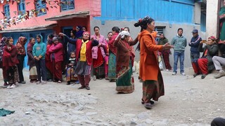 Dance in Naumati Baja | Women Dancing in Traditiona Nepalese Music |