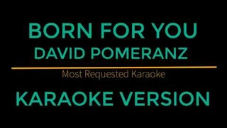Born For you - David Pomeranz (Karaoke Version)