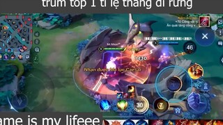 trùm top 1 tỉ lệ thắng đi rừng p3 #gameismylifeee