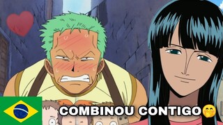 ZORO FICOU COM VERGONHA DE TODO MUNDO😄 DUBLADO🇧🇷- PARTE 5 - ONE PIECE