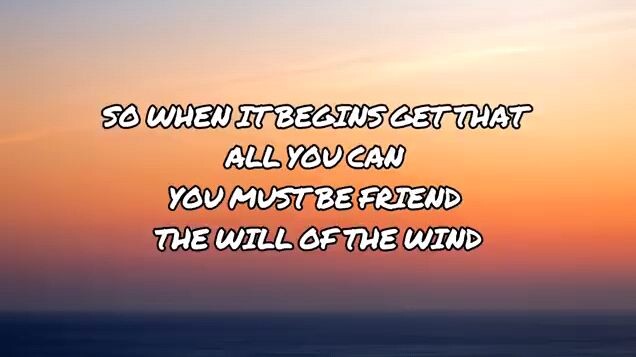 will of the wind