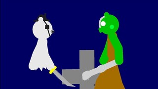 Ghosty vs Zompiggy (Battle of the Dead) - Stick Nodes Roblox Piggy