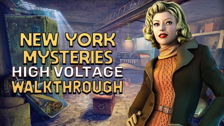 New York Mysteries 2: High Voltage - Full Game Walkthrough (All Puzzles)