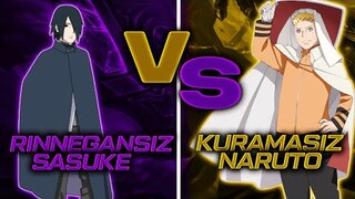 KURAMASIZ NARUTO VE RINNEGANSIZ SASUKE NE KADAR GÜÇLÜ?🤔 | GÜNCEL NARUTO VS SASUKE🔥 | BORUTO TÜRKÇE