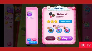 CANDY CRUSH SAGA LEVEL 362 ( NEW VERSION)