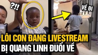 HÌNH ẢNH “LÔI CON” HĂNG SAY LÀM VIỆC, XONG VIỆC THÌ BỊ QUANG LINH VLOG ĐUỔI VỀ KHÔNG THƯƠNG TIẾC