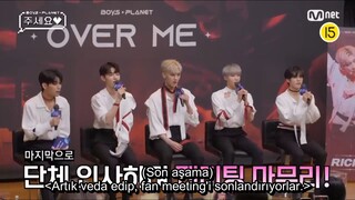 BOYS PLANET 'OVERDOSE' MCOUNTDOWN Kamera Arkası Türkçe Altazılı ''Over Me''