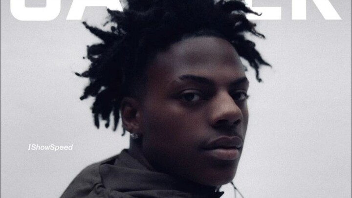 Speed menjadi model untuk pemotretan majalah budaya mode