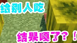 【MC】我在西瓜里下毒 张三偷了给别人吃 结果嘎了！【嘎嘎倒霉】