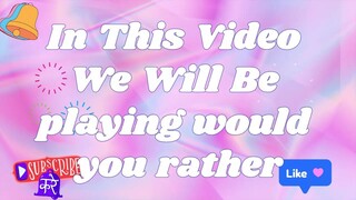 Extreme would you Rather pt. 3 (Color Edition) CE
