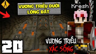 MINECRAFT VƯƠNG TRIỀU XÁC SỐNG TẬP 20: VƯƠNG TRIỀU DƯỚI LÒNG ĐẤT...