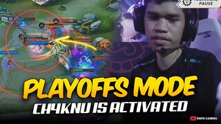 PLAYOFFS MODE CH4KNU ACTIVATED...🔥