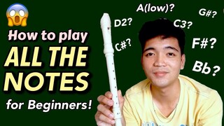 RECORDER FLUTE TUTORIAL 2020