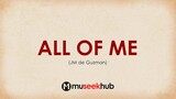JM De Guzman - All Of Me (HD Lyrics Video) 🎵