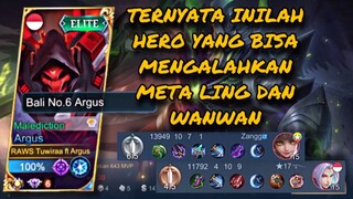 TERNYATA HYPER ARGUS ADALAH COUNTER UNTUK LING DAN WANWAN!! DAMAGE ARGUS MEMANG BENER-BENER GILA!!