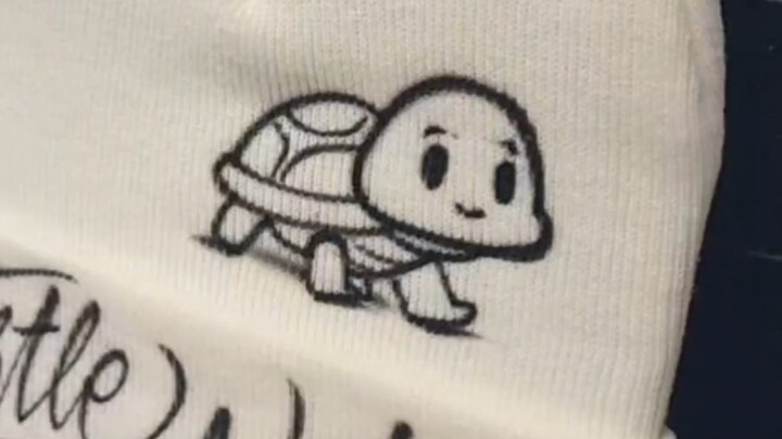 画了一只可爱的小乌龟