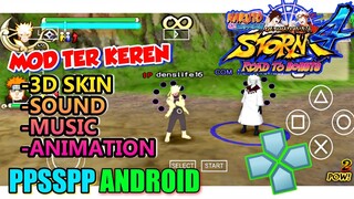 MOD TER KEREN NARUTO ULTIMATE NINJA  IMPACT PPSSPP ANDROID | STORM 4 & BORUTO