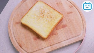 korean egg toast cooking #food