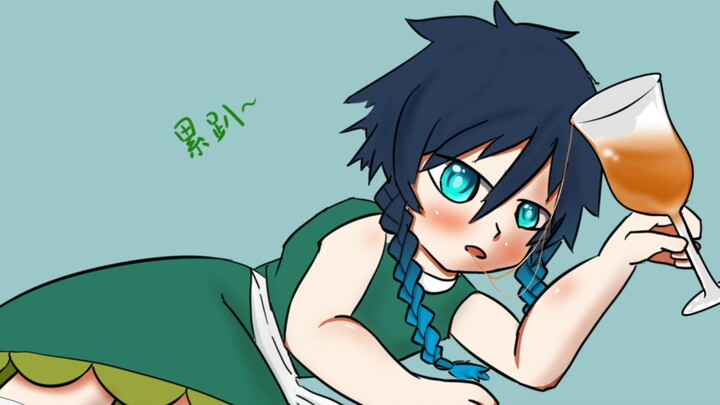 [原神]温迪的sad cat dance ~