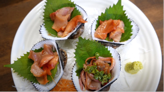 Nhật Bản thức ăn đường phố - Ngao đỏ sashimi, Sushi Hải sản | Street Food
