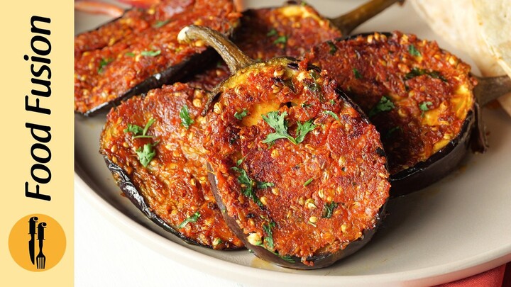 Lehsuni Baingan Recipe by Food Fusion