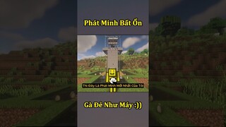 Cái Phát Minh Bất Ổn Của Anh Đen Xì Xì - Đài Phun Trứng 🤣 #shorts
