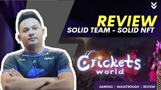 CRICKETS WORLD - NFT GAME WITH SOLID TEAM AND GAME CHAT (TAGALOG)