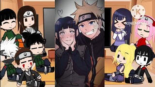 friend Naruto react to future ( part 6 ) Naruto, naruhina, Himawari