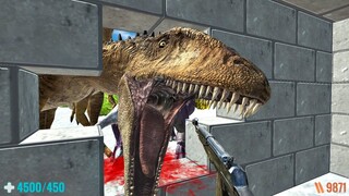 Survive in The Icelands with Dinosaurs. Fps Perspective! Animal Revolt Battle Simulator