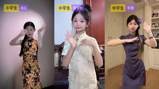 小学生/中学生旗袍版 #鸳鸯戏DJ舞蹈