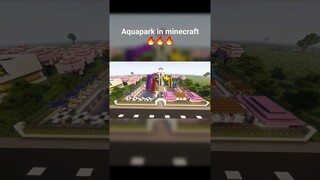 Aquapark in minecraft (HALNY)