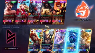 BLACKLIST VS AURA PH | NAGKAHARAP SA RANK GAME | FullClip
