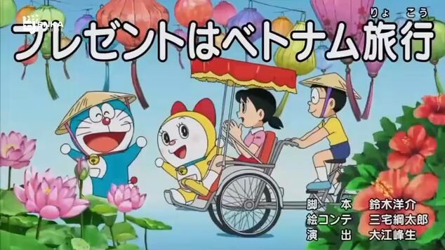 Doraemon tập đặc biệt  : Món Quà Sinh Nhật Là Chuyến Du Lịch Tới Việt Nam Vietsud