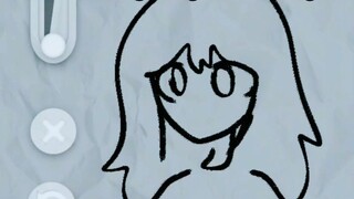 i made the first drawing in tiktok please like and subscribe 🏳️‍⚧️💜