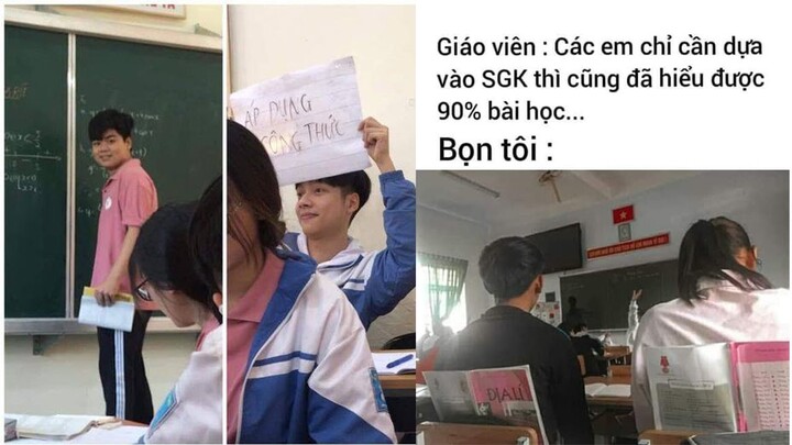 Meme, top comment và ảnh chế hài hước #10 - Thời đi học