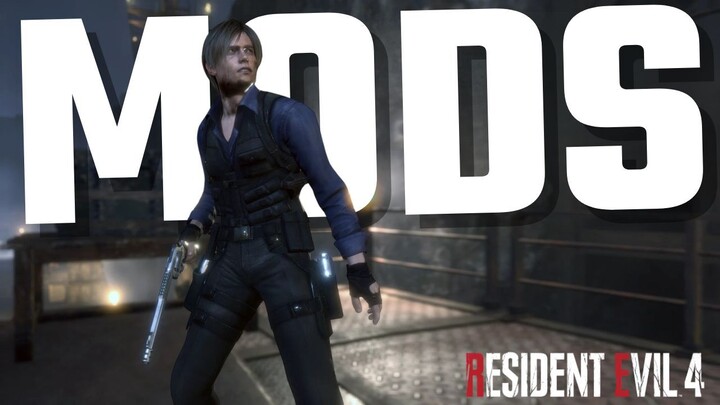 Leon RE6 Asian Outfit Mod Showcase - Resident Evil 4 Remake PC Gameplay