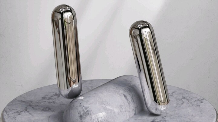 0% vs 100% Cylinder Soft Body 3D Simulation in Cinema4d